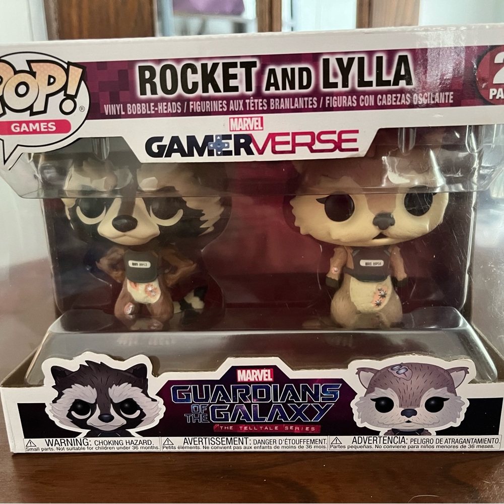 Funko Brown and Tan Video Game Figures